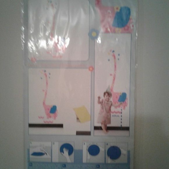 Cute Pink Elephant Growth Chart. - Picture 2 of 2